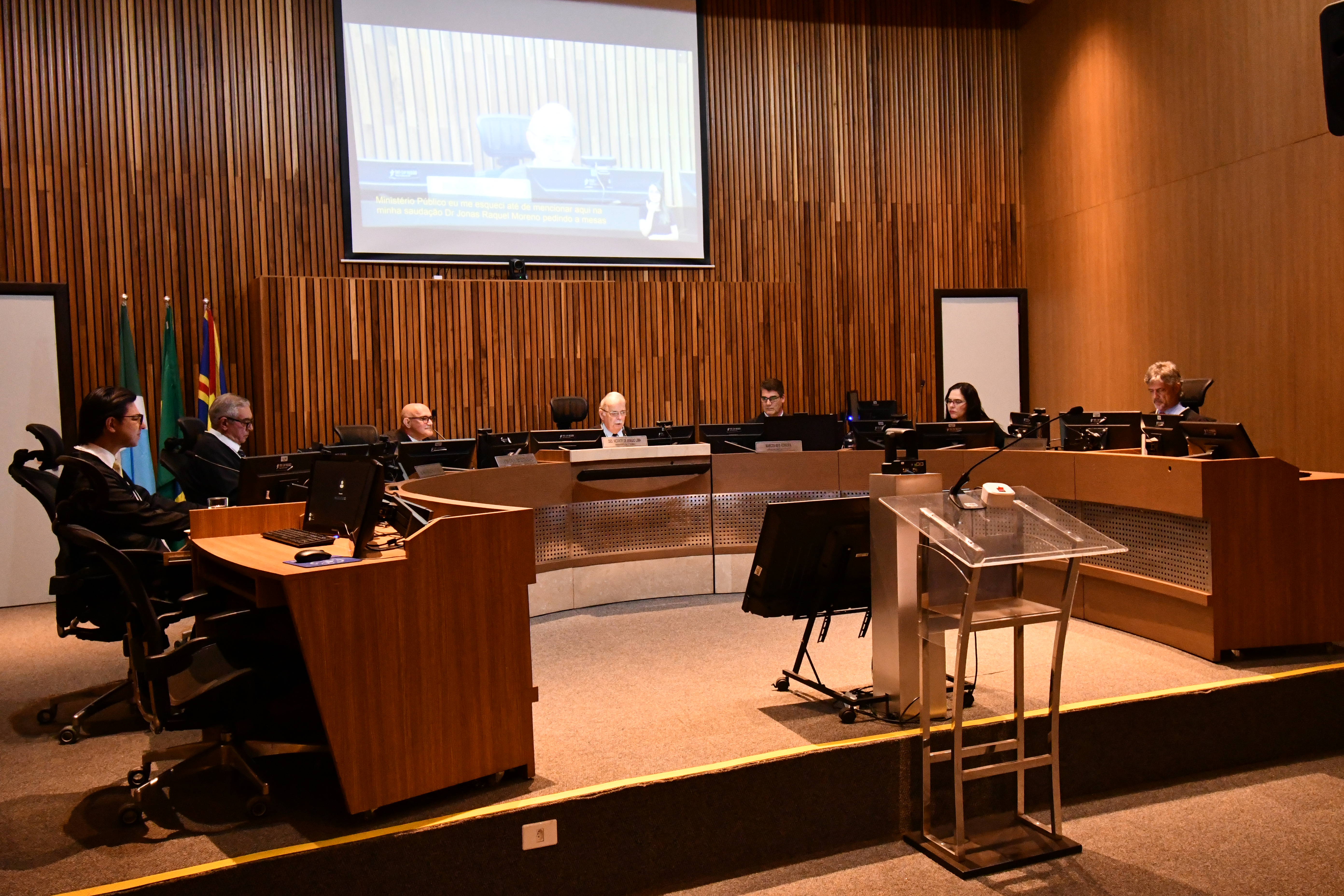 desembargadores na primeira sessão judiciária de 2026