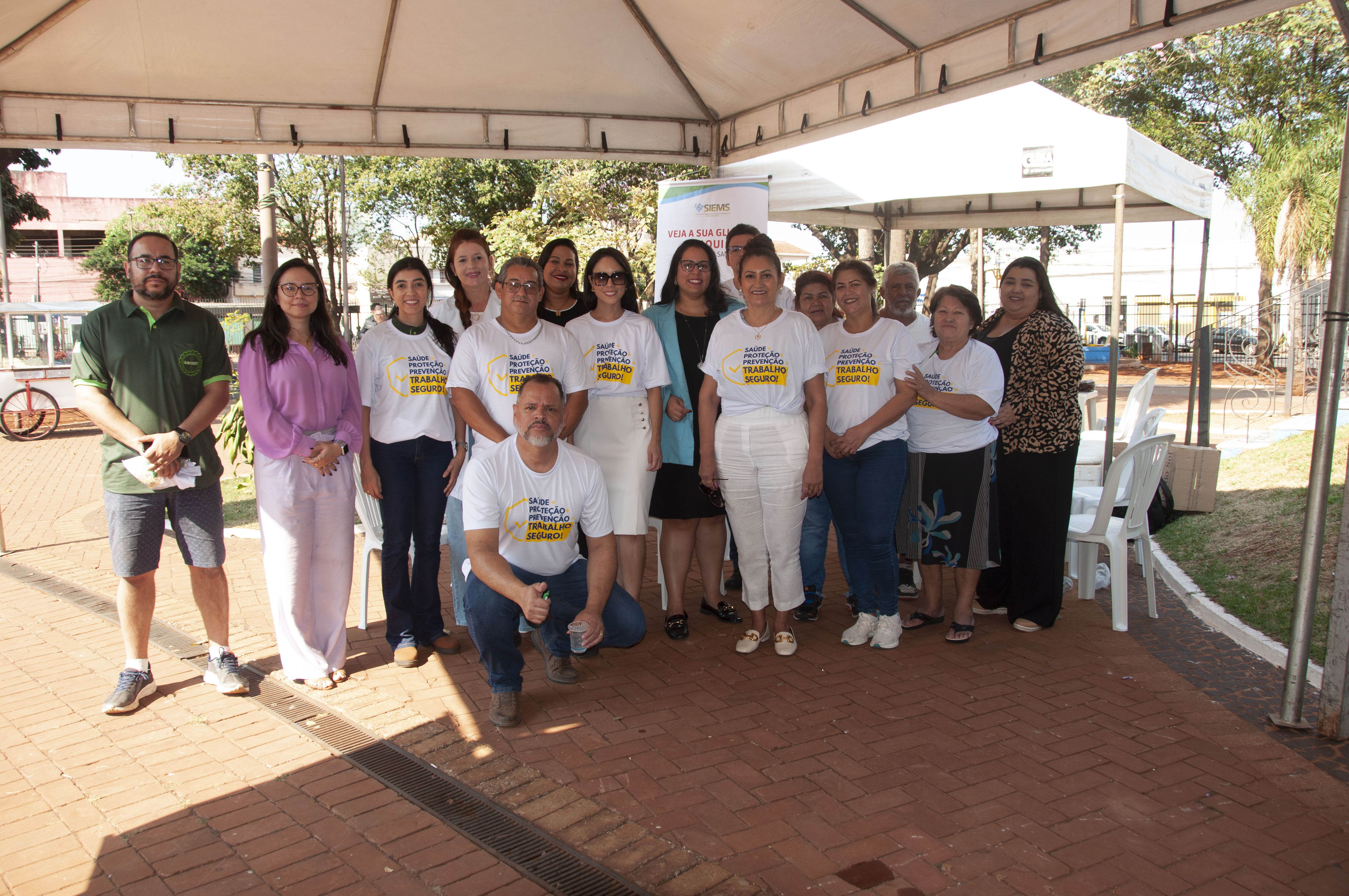 O Tribunal Regional do Trabalho da 24ª Região promoveu, na última sexta-feira, 26 de julho, uma ação social na Praça Ary Coelho.