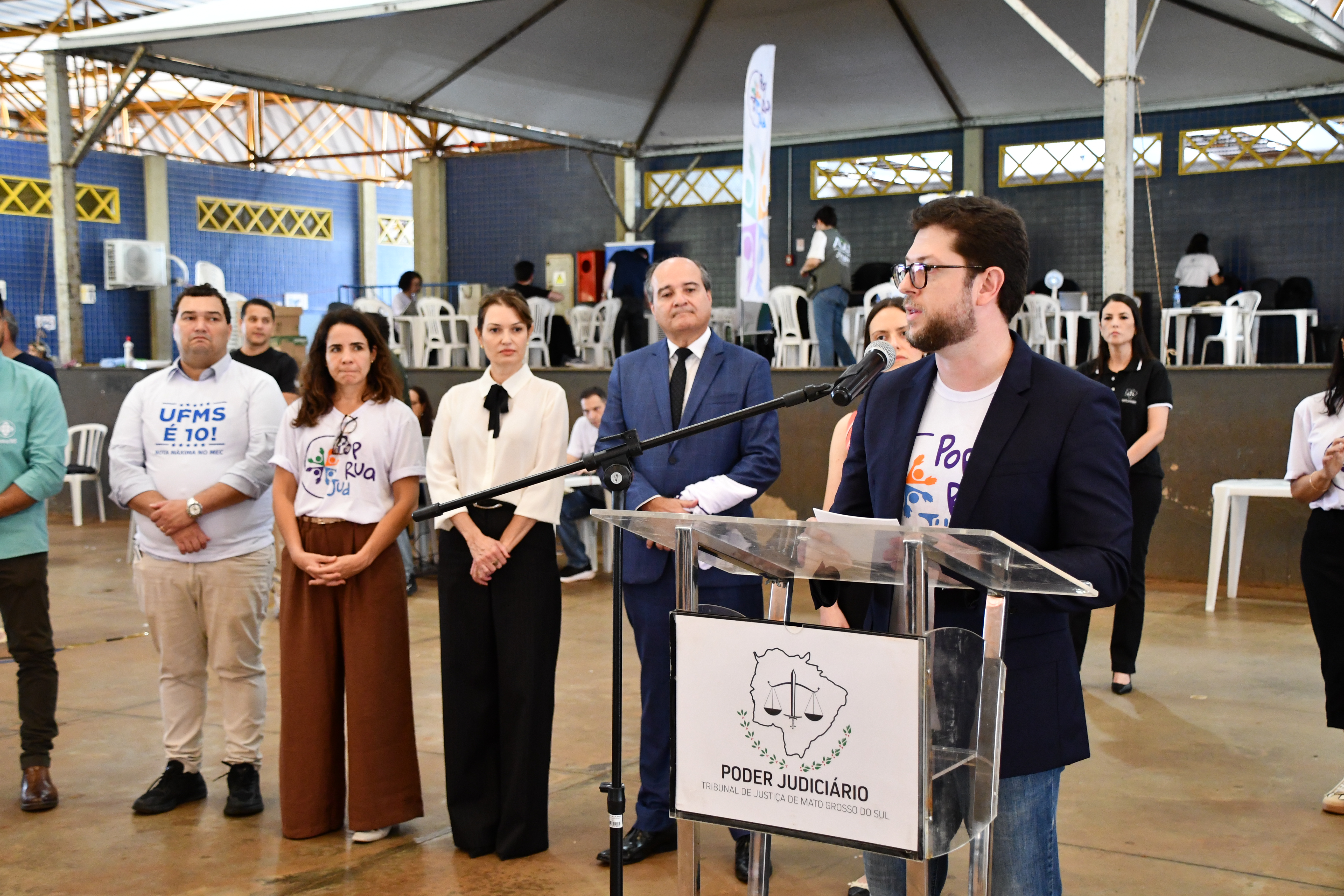 A edição de 2026 do Pop Rua Jud Pantanal, organizada pelo Tribunal Regional do Trabalho da 3ª Região (TRF3), teve início nesta terça-feira (17), no Parque Ayrton Senna, em Campo Grande