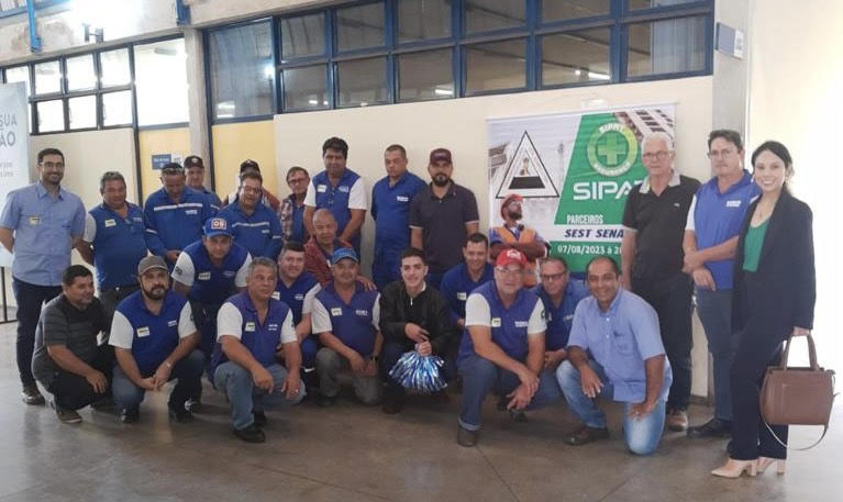A palestra abordou assuntos sobre a prevenção de acidentes e doenças ocupacionais.