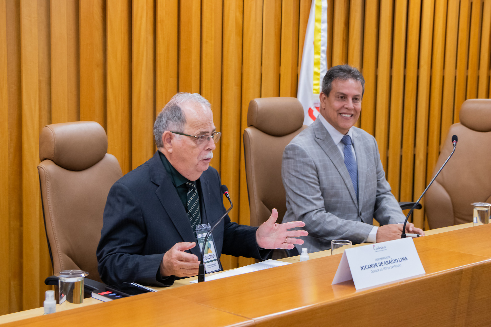 O Ouvidor do Tribunal Regional do Trabalho da 24ª Região, desembargador Nicanor de Araújo Lima, participou da 38ª Reunião do Colégio de Ouvidores da Justiça no Trabalho