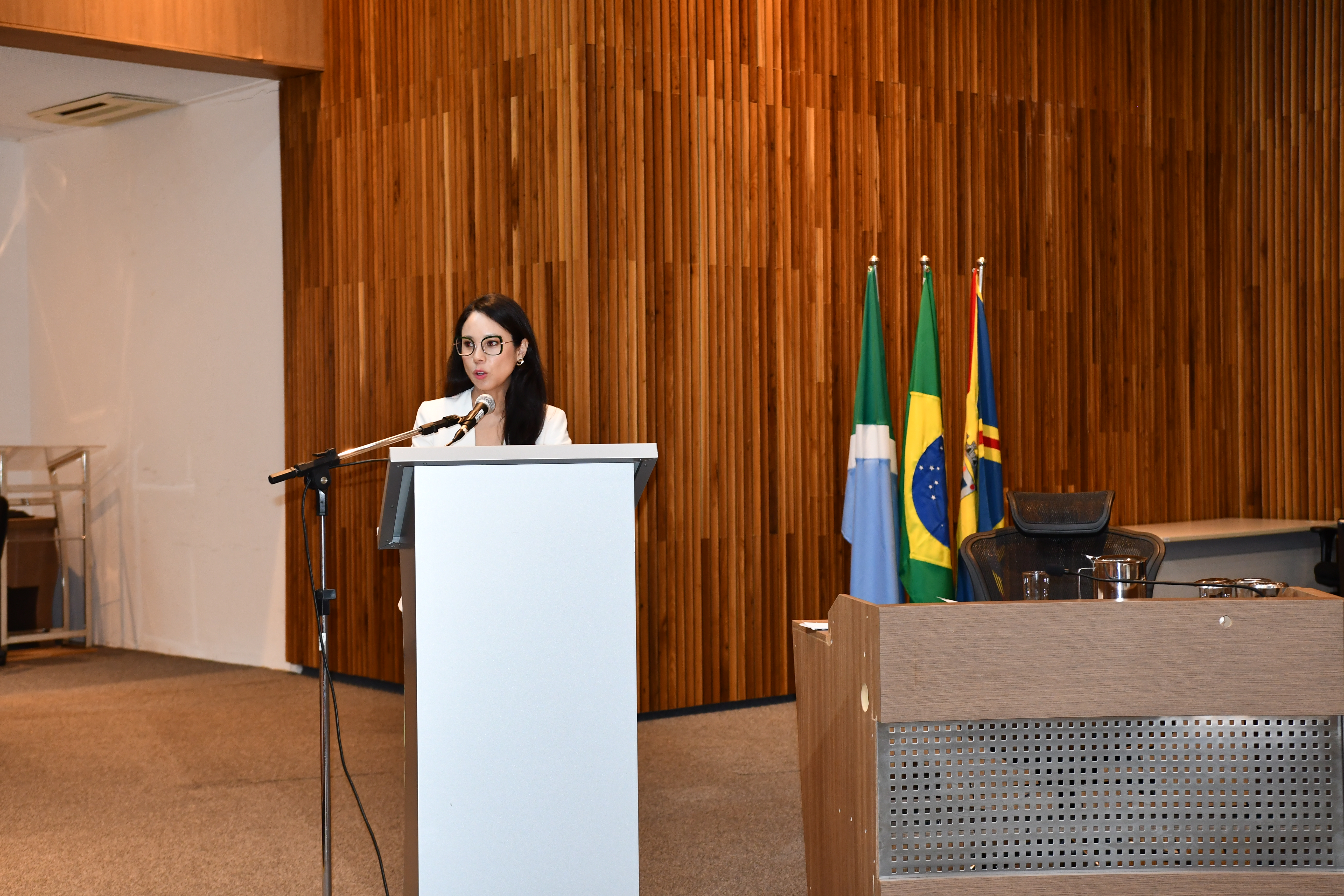 A juíza do trabalho e gestora regional do Programa Trabalho Seguro, Hella de Fatima Maeda