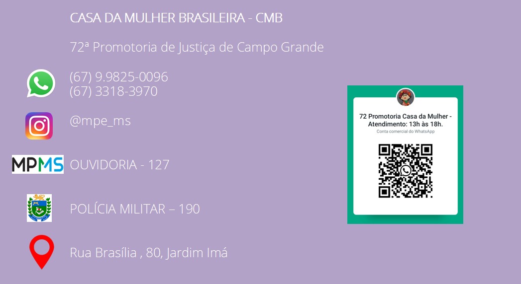 Canais de Atendimento da Casa da Mulher Brasileira