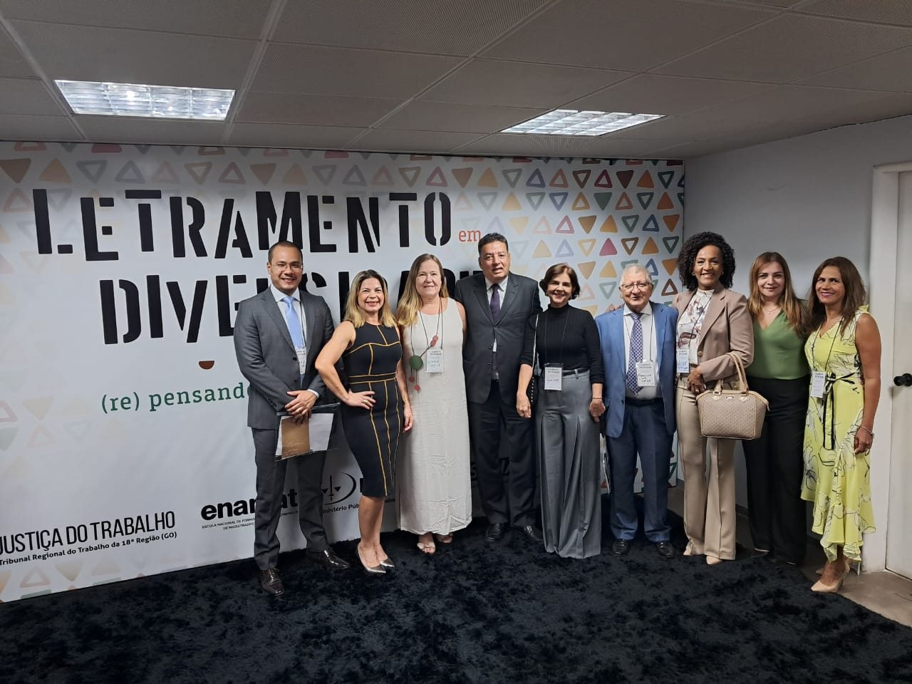 curso “Letramento em diversidade, idealizado pelo TST e realizado no Tribunal Regional do Trabalho da 18ª Região (GO
