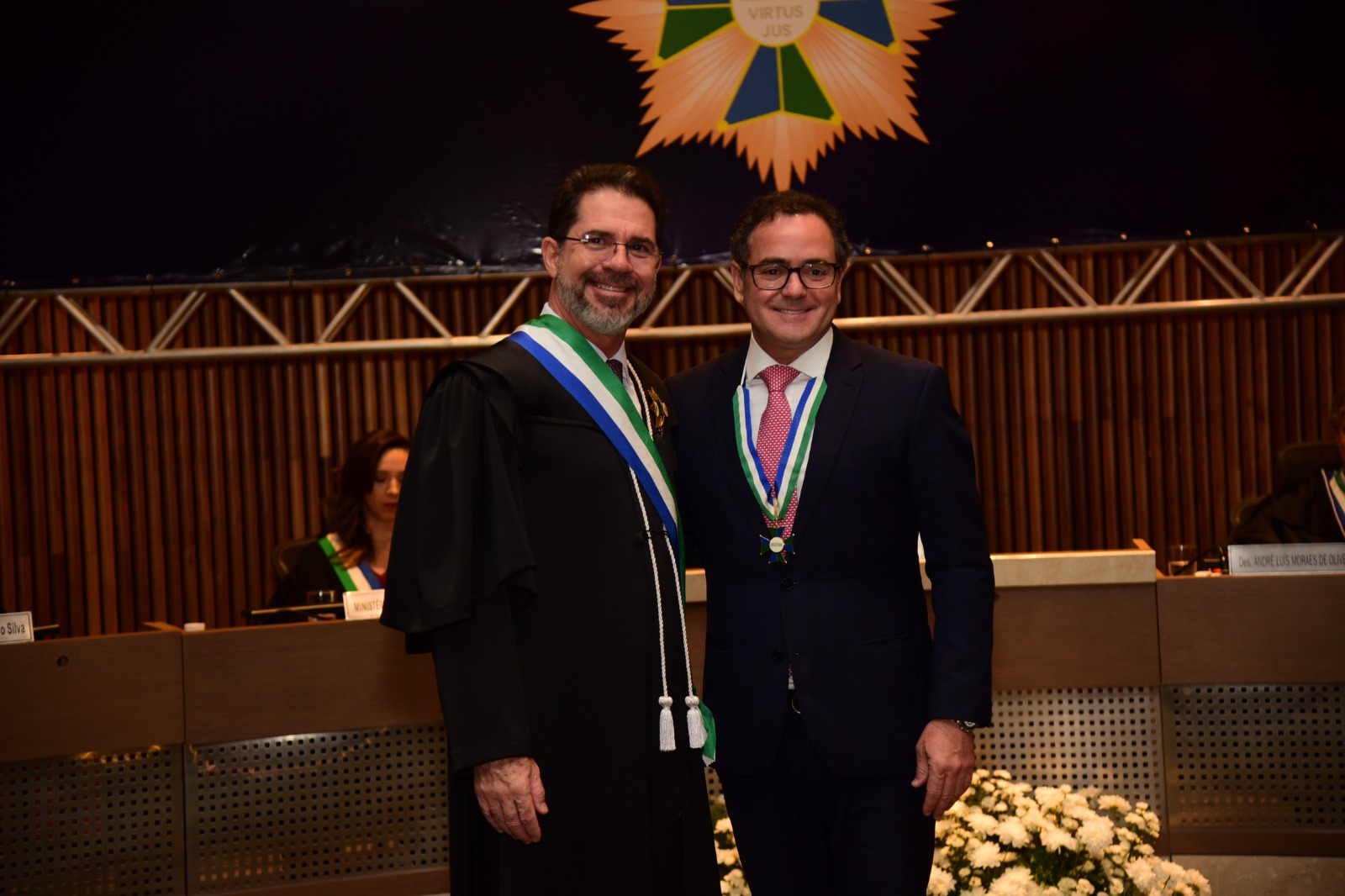 O presidente da OAB/MS, Bitto Pereira, foi agraciado no Grau de Grande Oficial