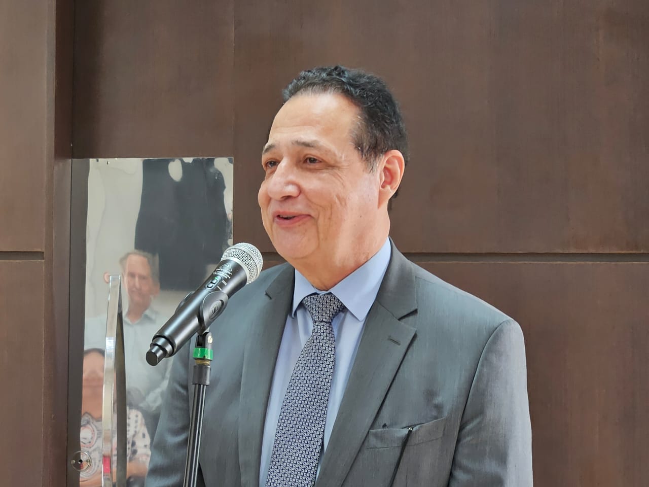 Durante o evento, o presidente do TRT/MS, desembargador Tomás Bawden de Castro Silva, destacou o compromisso do Tribunal com a modernização da Vara do Trabalho de Naviraí.