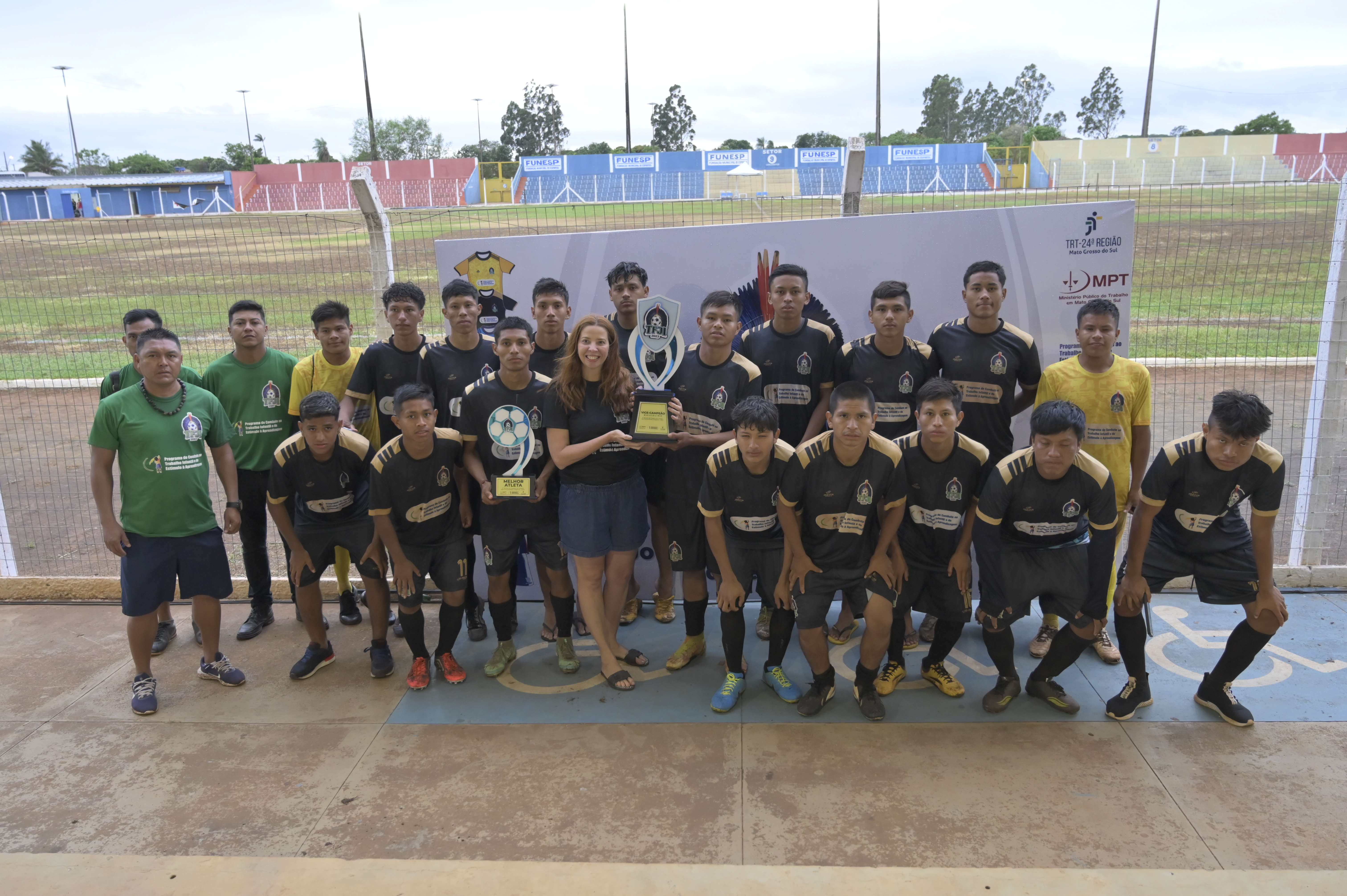 O time de Dourados foi o vice-campeão