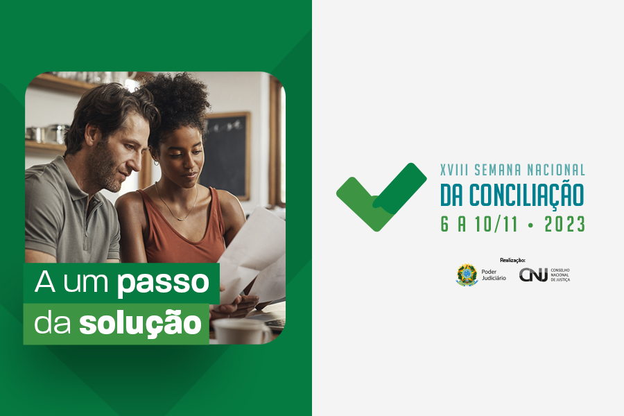 XVIII Semana da Conciliação.