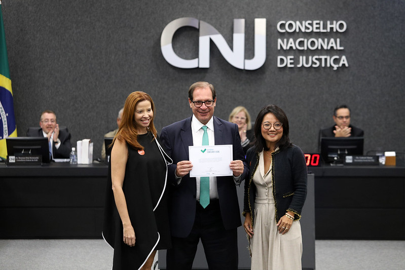 Entrega aos vencedores da 13ª edição do Prêmio Conciliar é Legal Foto: Rômulo Serpa/Agência CNJ