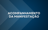 Acompanhamento da manifestação