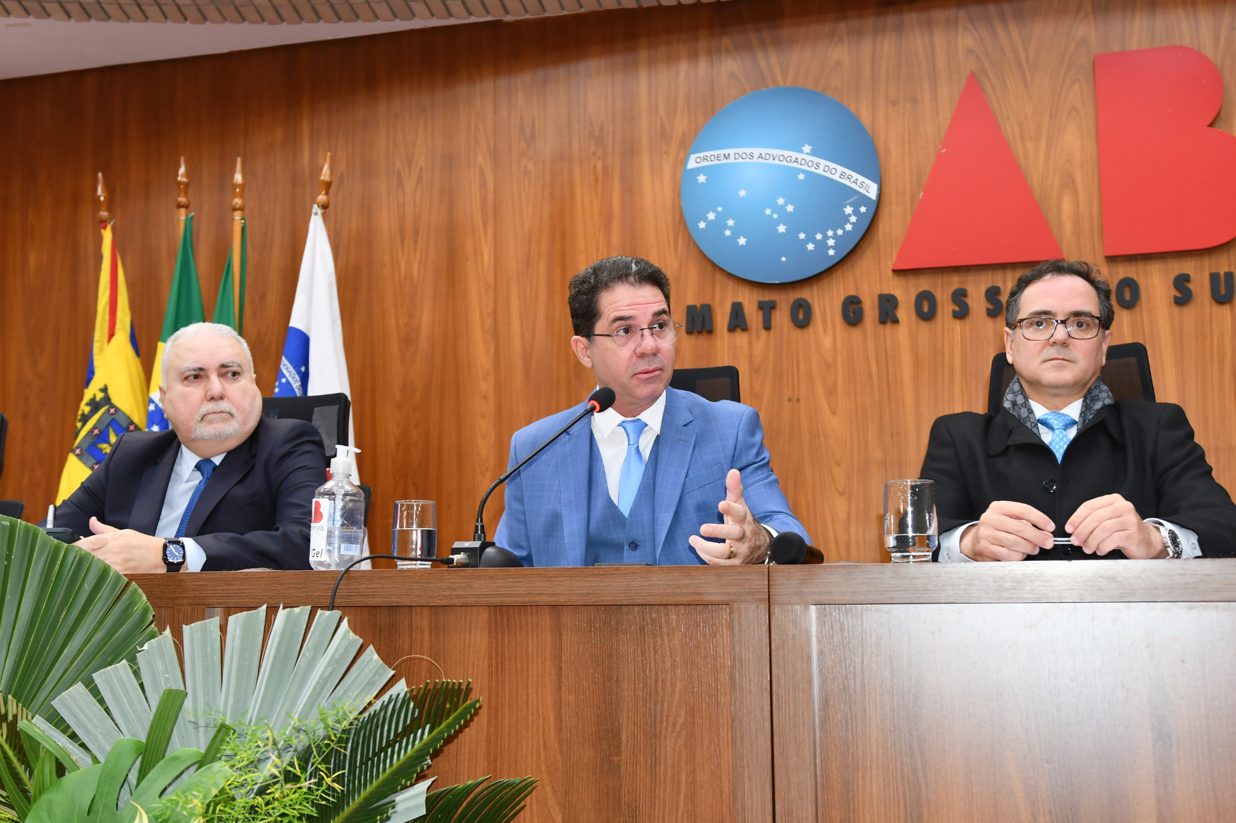 Des Sergio Martins, des. João Marcelo e advogado Bitto Pereira