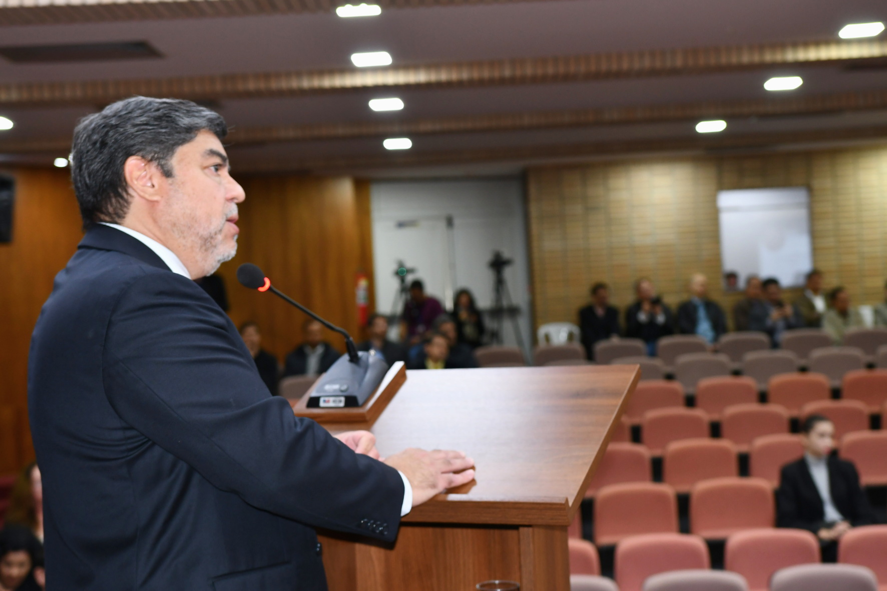 José Barbosa apresentando metas nacionais na Justiça do Trabalho