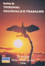 Capa da Revista do Tribunal Regional do Trabalho da 24ª Região - 1996