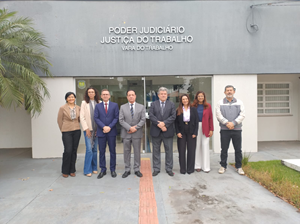 Presidente do TRT/MS realiza correição ordinária na Vara do Trabalho de Aquidauana
