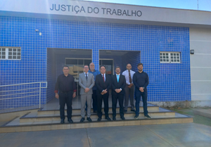 Presidente do TRT/MS realiza correição ordinária na Vara do Trabalho de Fátima do Sul