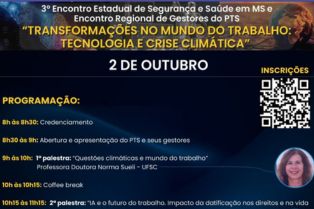Programa Trabalho Seguro e Escola Judicial promovem encontro sobre tecnologia, clima e os impactos no mundo do trabalho