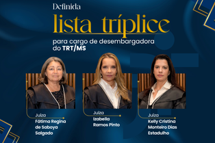 Tribunal Pleno do TRT/MS define lista tríplice para vaga de desembargadora do TRT/MS