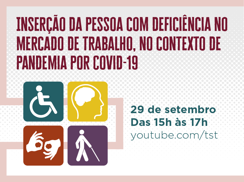 Live discutirá inserção das pessoas com deficiência no mercado de trabalho