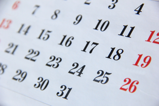 Confira o calendário de feriados programados para o ano de 2023 no TRT/MS