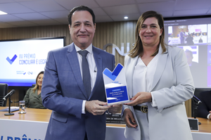 TRT/MS recebe Prêmio Conciliar é Legal por destaque em produtividade