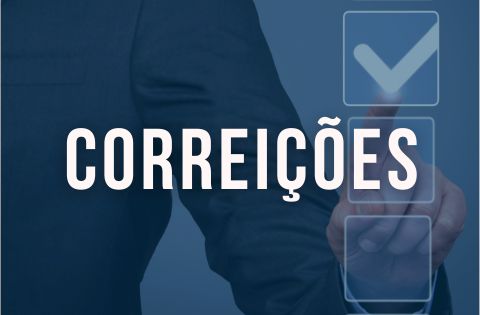 Aviso de Correições Ordinárias - Agosto de 2025