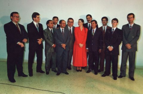 Posse dos primeiros juízes do TRT/MS completa 32 anos