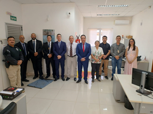 Presidente do TRT/MS realiza correição na Vara do Trabalho de Amambai e no 1º Núcleo de Justiça 4.0