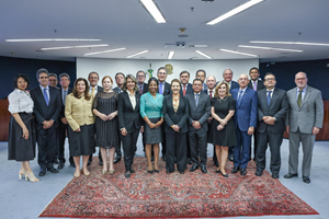 Ministro Edson Fachin recebe presidentes de tribunais de todo o país