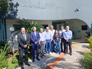 Presidente do TRT/MS realiza correição ordinária na Vara do Trabalho de Mundo Novo