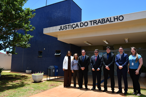 Presidente do TRT/MS realiza correição na Vara do Trabalho de Rio Brilhante
