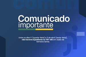 TRT/MS suspende expediente no feriado da Semana Santa