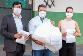 Justiça do Trabalho repassa 2 mil máscaras à Secretaria de Saúde de Nova Andradina