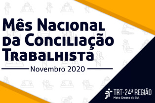 Abertas inscrições para Mês Nacional da Conciliação no TRT/MS